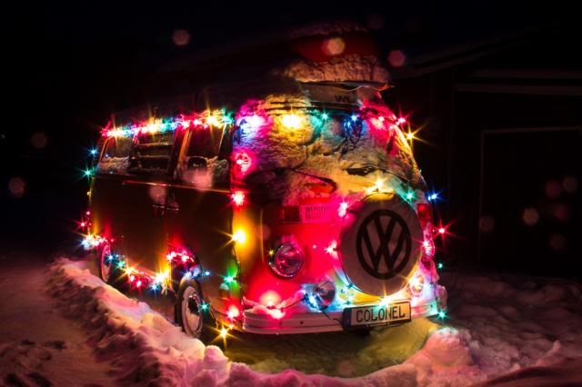 Ideas para decorar tu furgoneta estas Navidades