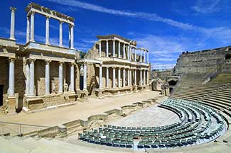 Alquiler de coche en Extremadura