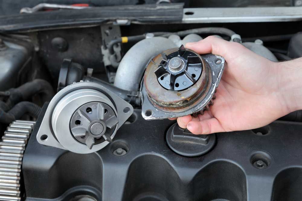 Problemas en la bomba de agua del coche: ¡El termómetro se dispara!